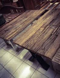Antique Railway Sleepar Coffee Table Dubai Uae Jpg 700 913 Diy Dining Table Wooden Sleeper Dining Table