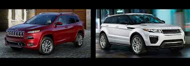 2017 Jeep Cherokee Vs 2017 Land Rover Range Rover Evoque