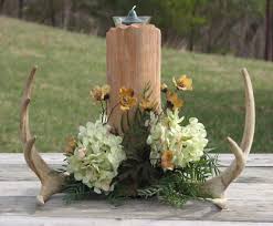 Superb Deer Antler Centerpiece For Camo Wedding Decorating Ideas Decorate Your Guest Ta Camo Wedding Decorations Camo Wedding Centerpieces Antler Centerpiece