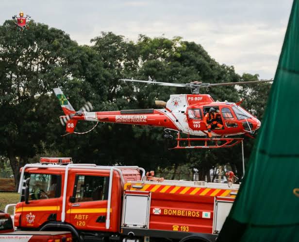 CBMDF participará de ocorrência simulada no aeroporto - CBMDF