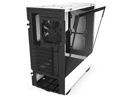 Nzxt h510i black/white steel temper. Nzxt H510 Compact Atx Mid Tower Pc Gaming Case Front I O Usb Type C Port Tempered Glass Side Panel Cable Management System Water Cooling Ready Steel Construction White Black