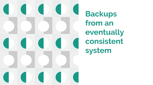 Ohhhhh……that beautiful word called 'consistency'….how we all wish we knew exactly how to be more consistent in our network marketing business… consistency is what will take you from where you are right now… …to where you want to be. Backups From Eventually Consistent Systems Could Make Your Business Perpetually Inconsistent Jsonlovesyaml