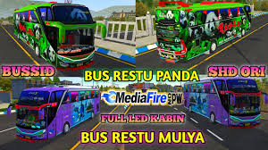 65+ livery bussid sdd (double decker) koleksi hd part 4. Livery Bussid Shd Ori Bus Restu Panda Restu Mulya Full Led Kabin Terbaru 2021 Youtube