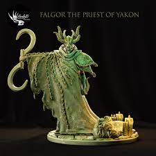 Falgor the Priest of Yakon the Cult of Yakon Fantezi - Etsy