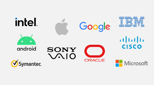 The colors used in the fedex logo actually vary for the different parts of the company. Top 10 Computer Software Logos Designmantic The Design Shop