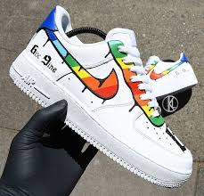 6ix9ine Nike Air Force 1 Custom In 2020 Nike Air Force Nike Air Sneakers Nike Jordan