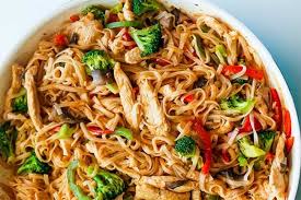 Wok De Nouilles Aux Poulet Et Legumes Recette Wok Poulet Nouilles Au Poulet Et Recettes Wok