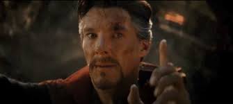 In Avengers: Endgame, Dr. Strange's hands are shaking while he holds back a  massive wall of water, this is because he is focusing his energy more
