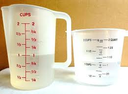 Dry Measuring Cup Sizes In Ml Measurement Grams Vegetables