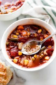 Trust us, these dishes really are good for the soul. Homemade Alphabet Vegetable Soup Sally S Baking Addiction