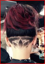 The shaved sides haircut female in 2019 for you! Shaved Designs In Womens Hair