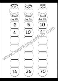 Then, it asks them to have a go at writing them for themselves. Skip Counting Free Printable Worksheets Worksheetfun