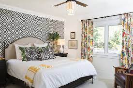 Generally, the dark gray accent wall in the living room is similar to the bedroom ones. 22 Stylish Accent Wall Ideas How To Use Paint Wallpaper Wood Tile For Accent Walls