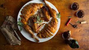 Splayed Turkey With Herbs Recipe Recipe Recipes Herb Recipes Cooking