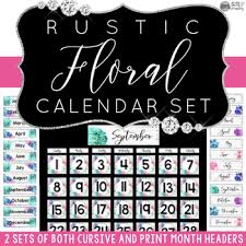 Subscribe to not miss the next video, it will be a recipe, and don't forget to check out our website for more tips and tricks. Rustic School Calendar Worksheets Teaching Resources Tpt