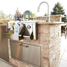 Outdoor kitchen from blog cabin 2013. 37 Ideas For Creating The Ultimate Outdoor Kitchen Extra Space Storage