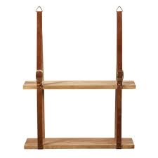 Https Medias Maisonsdumonde Com Image Upload Q Auto F Auto W 2000 Img Scaffale In Mango E Pelle Di Mucca 1000 8 0 190527 2 J Maison Du Monde Manguier Etagere