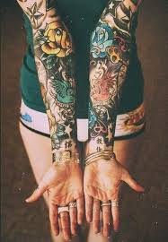 Luv To Look Luxury Fashion Style Intense Colors Tattoos Sleeve Tattoos Tattoo Sleeve Designs Full Sleeve Tattoos