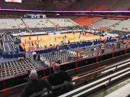 carrier dome section 213 syracuse basketball