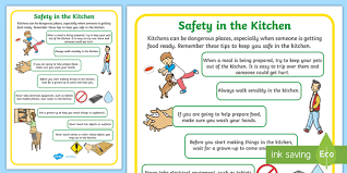 Of course not everyone is inspired by the same things! Kitchen Safety Poster Display Resources