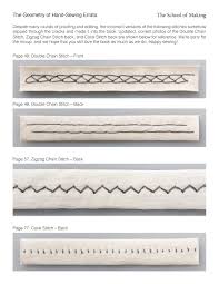 ERRATA: THE GEOMETRY OF HAND-SEWING - Alabama Chanin | Journal