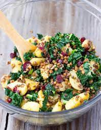 Warm Lentil Kale Potato Salad With Lemon Dijon Dressing She Likes Food Lentil Recipes Vegetarian Recipes Salad Recipes