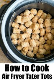 How long do you cook in an air fryer. Crispy Air Fryer Tater Tots Ninja Air Fryer Tater Tots