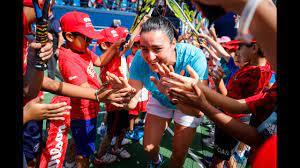 Ons jabeur got into the french open field as a lucky loser and made history by becoming the first arab woman to reach the third round of a major. Jabeur Joins In Tennis Emirates Coaching Clinic Jubilation Youtube