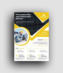 Professional Construction Flyer Design Template 001493 Template Catalog Brochure Design Template Flyer Design Templates Flyer Design