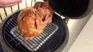Beer Can Chicken Recipe On The Big Green Egg Youtube