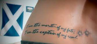 Under the bludgeonings of chance. Sternambauch Master Of My Fate Gedicht Zitat Tattoos Von Tattoo Bewertung De