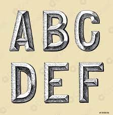 You can use any med. Handzeichnung Skizze Alphabet Design Stock Vektorgrafi Crushpixel