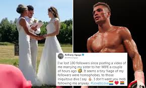 Spence out of pacquiao fight with eye injury, ugas to step in. Ogogo Slams Homophobes After Abuse About His Sister Marrying Her Wife Daily Mail Online