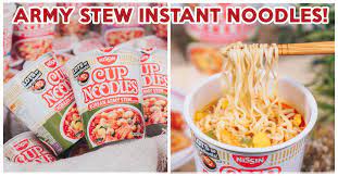 It is loaded with kimchi, spam, sausages, ramen noodles and much more! Nissin S New Korean Army Stew Flavoured Instant Noodles Lets You Enjoy Legit Budae Jjigae In 3 Minutes Eatbook Sg New Singapore Restaurant And Street Food Ideas Recommendations