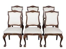 Antique Ball And Claw Foot Dining Chairs Dining Chairs Chair Clawfoot