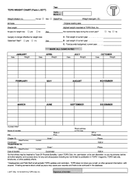 6 Printable Weight Chart By Age Forms And Templates