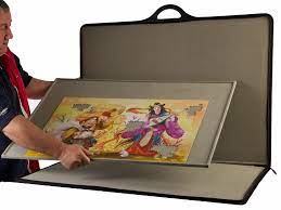This 14+ puzzle is packaged in a triangular puzzle box and has dimensions of 23.6 x 31.5 (60 x 80 cm). Jigsort 1500 From Jigthings The Largest Puzzle Case In The Range