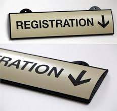 .at office divvy, we hang our own signs. Hanging Ceiling Signs Suspended Office Signs Registration Signs
