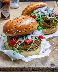 Easy Veggie Burger Recipe Vegan Healthy Blondelish Com Recipe In 2020 Veggie Burger Recipe Easy Veggie Burger Veggie Burgers Recipe