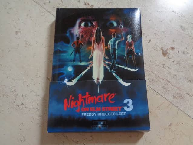 A NIGHTMARE ON ELM STREET 3 DREAM WARRIORS Blu-ray DigiBook Freddy KRUEGER  DVD