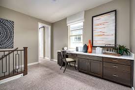 Ideal Homework Space Everette Model Home Tech Center Las Vegas Nevada Richmond American Homes Home Office Design Home Tech Bookshelves Built In