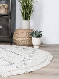 vloerkleed marrakesh cream rond o120 cm slaapkamer vloerkleed vloerkleed woonkamer vloerkleed babykamer