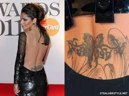 A member of girls aloud and a major u.k. Cheryl Cole S Tattoos Meanings Steal Her Style