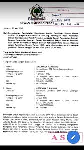 Anda tentu sudah tidak asing lagi. Cek Fakta Beredar Dokumen Golkar Minta Batalkan Hasil Pemilu Ini Penelusurannya Kabar24 Bisnis Com