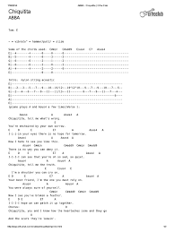 Abba Chiquitita Cifra Club Pop Music Pop Songs Hey, soul sister ain't that mr. scribd