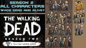 Maybe you would like to learn more about one of these? The Walking Dead Game All Characters Season 2 Who S Alive Or Dead Youtube