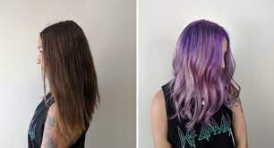 Choose this option for everything from a medium golden brown to a deep burgundy black. Why I Dyed My Hair Purple Vern