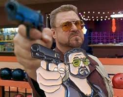 Walter Sobchak From 'the Big Lebowski' Movie Pin