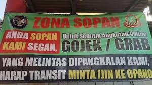 Maybe you would like to learn more about one of these? Viral Spanduk Bernada Ancaman Ojol Wajib Izin Ke Opang Jika Mau Melintas Atau Angkut Penumpang Warta Kota