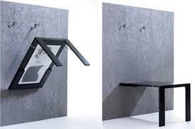 Pin Em Ideias Para A Casa Conheça a mesa dobrável de parede. pin em ideias para a casa